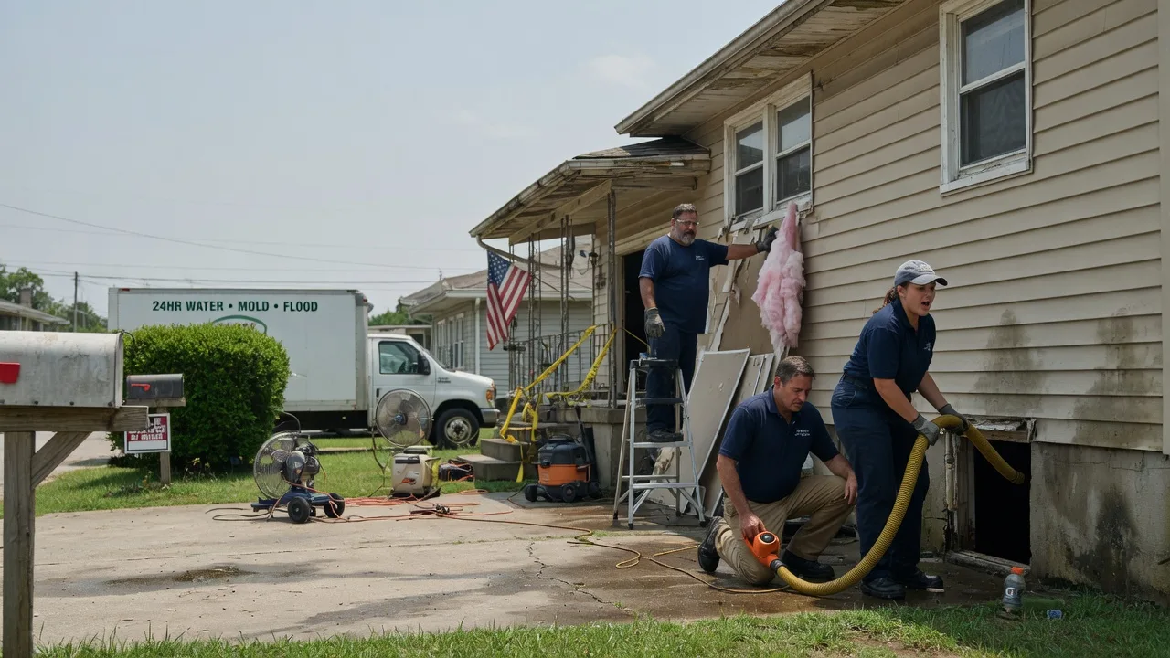 Water Damage Repair in Woodbury, TN near me